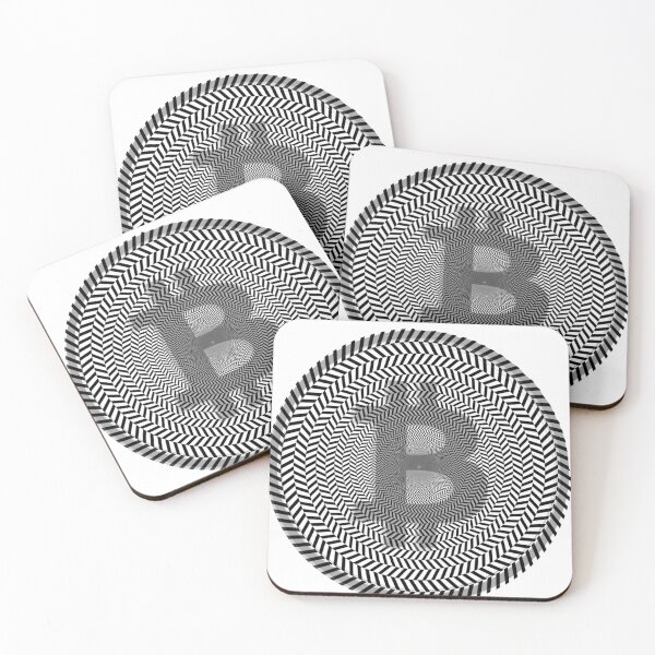 Item preview, Black and White Bitcoin Illusion designed and sold by rhicha.