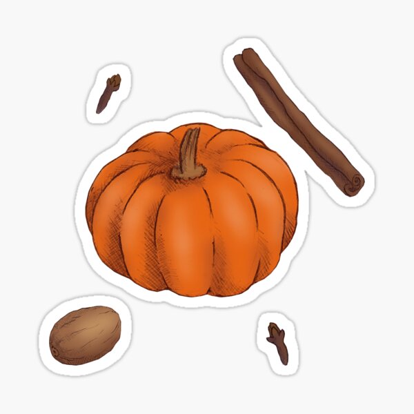 Pumpkin Spice Sticker
