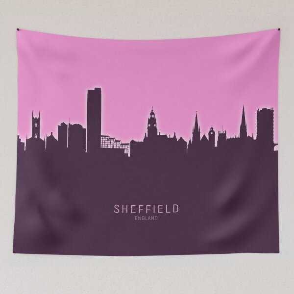 Item preview, Sheffield England Skyline designed and sold by ArtPrints.