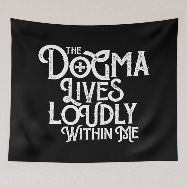 Item preview, Let Dogma Live Loud! (White) designed and sold by domusfidei.