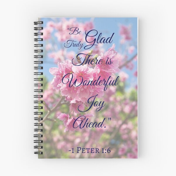 Item preview, Joy & Happiness Bible Verse: 1 Peter 1:6 designed and sold by m4rg1.