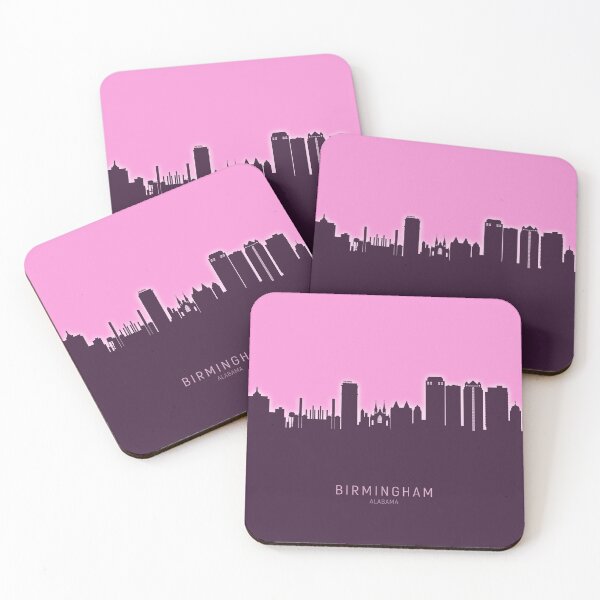 Item preview, Birmingham Alabama Skyline designed and sold by ArtPrints.