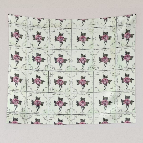 Item preview, Floor Series: Peranakan Tiles 26 designed and sold by guoshengz.
