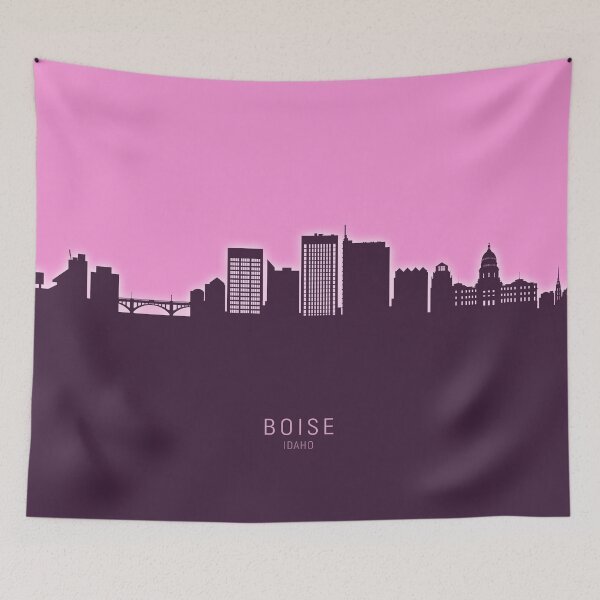 Item preview, Boise Idaho Skyline designed and sold by ArtPrints.