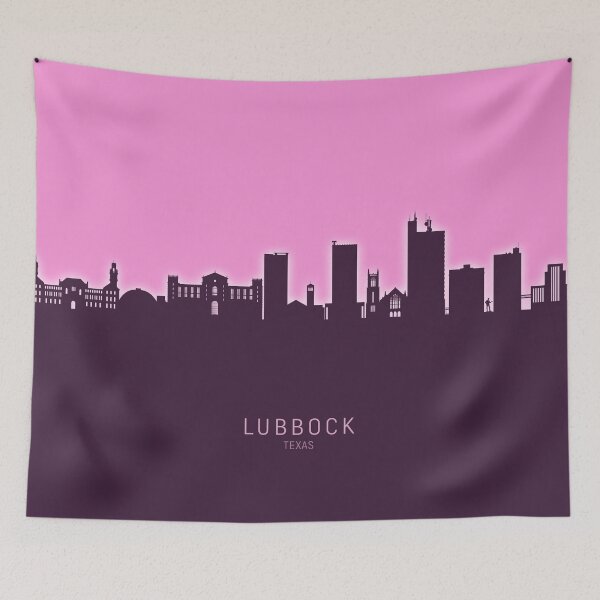 Item preview, Lubbock Texas Skyline designed and sold by ArtPrints.