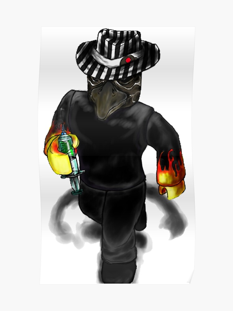 Plague Doctor Blox Poster - plague doctor roblox outfit
