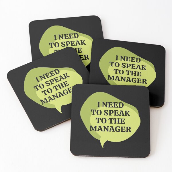 Item preview, I need to speak to the manager designed and sold by DARKPRINT.
