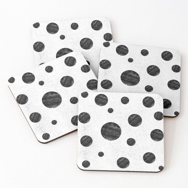 Item preview, Textured Black Dot In White Random designed and sold by somebasic.
