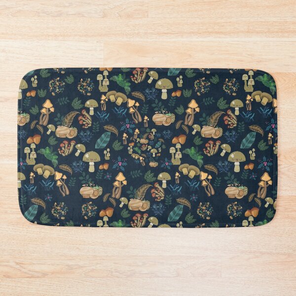 Item preview, Wild Autumn Lovely & Cute Elements on Dark Blue designed and sold by Gifty-Designs.