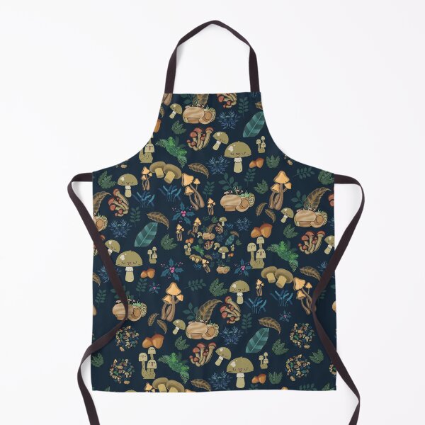 Item preview, Wild Autumn Lovely & Cute Elements on Dark Blue designed and sold by Gifty-Designs.