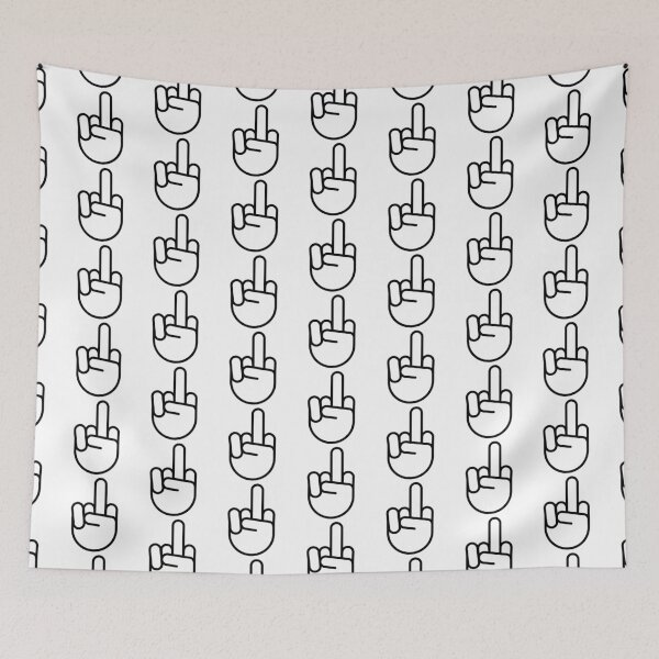 Item preview, Flipping the bird hand sign designed and sold by Radradrad.