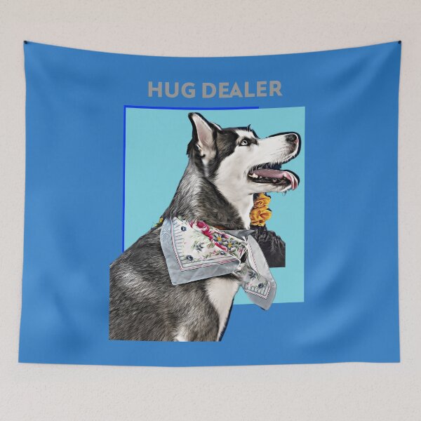 Item preview, Hug Dealer (husky) designed and sold by HamiltonmagicTs.