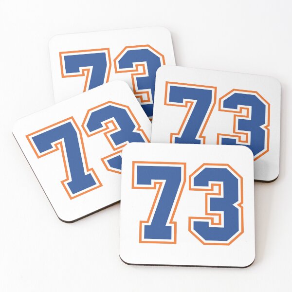 Item preview, Seventy-Three Jersey Number Sports 73 designed and sold by HelloFromAja.