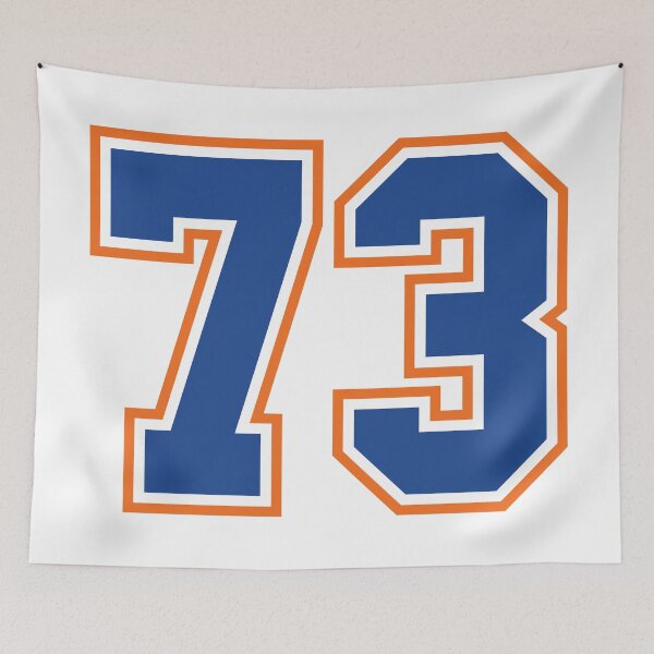 Item preview, Seventy-Three Jersey Number Sports 73 designed and sold by HelloFromAja.