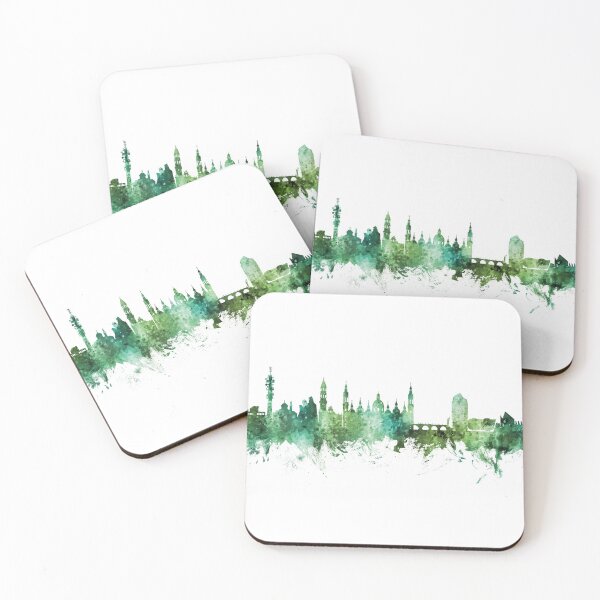 Item preview, Zaragoza Spain Skyline designed and sold by ArtPrints.