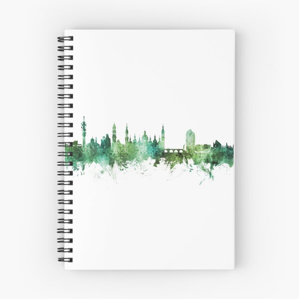 Item preview, Zaragoza Spain Skyline designed and sold by ArtPrints.