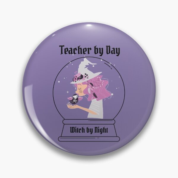 Item preview, Teacher by Day Witch by Night designed and sold by BlascoShop.