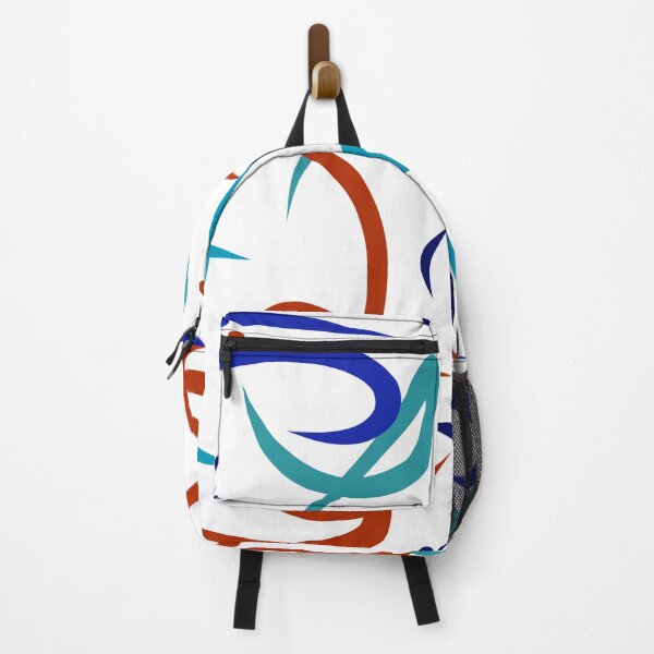 Item preview, Abstract design with wavy stripes and dots designed and sold by Miledi.