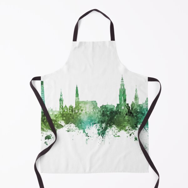 Item preview, Groningen The Netherlands Skyline designed and sold by ArtPrints.