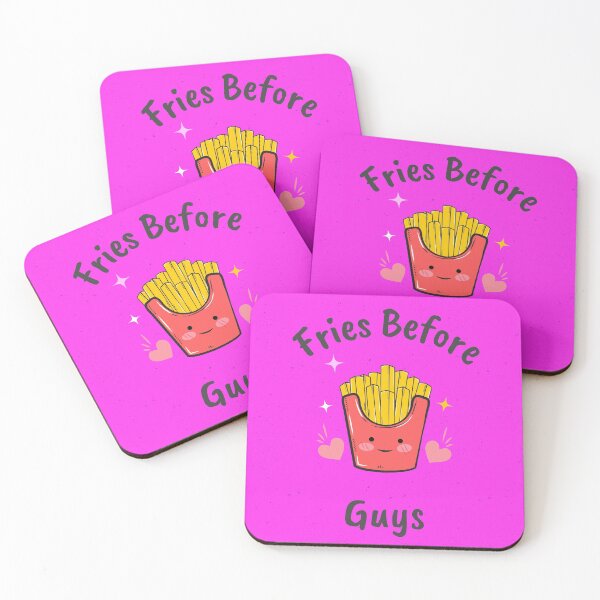 Item preview, Pink French Fries "Fries Before Guys" designed and sold by tepalistings.