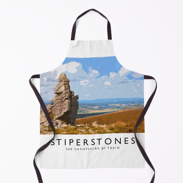 Item preview, Stiperstones (Railway Poster) designed and sold by andrewroland.