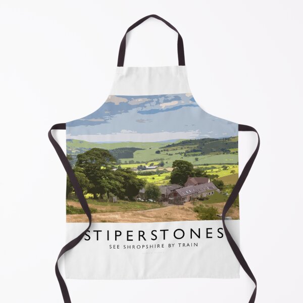 Item preview, Stiperstones (Railway Poster) designed and sold by andrewroland.