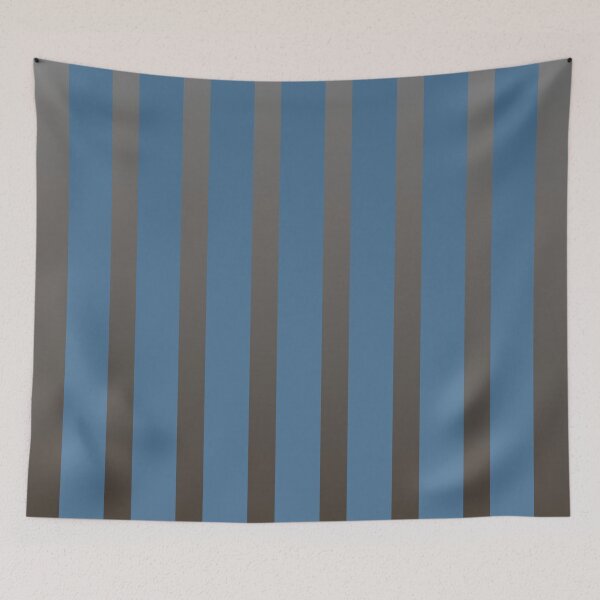 Item preview, Turquoise vertical stripe design on a gradient taupe background  designed and sold by PetaJaneHome.