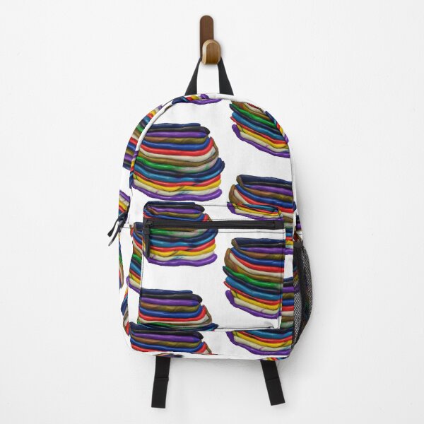 Item preview, Plasticine multicolor strips design designed and sold by Miledi.