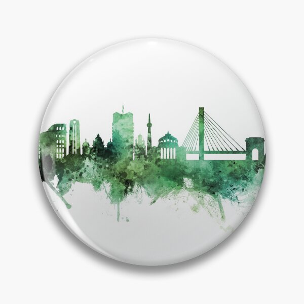 Item preview, Bucharest Romania Skyline designed and sold by ArtPrints.