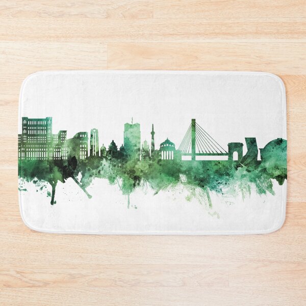 Item preview, Bucharest Romania Skyline designed and sold by ArtPrints.