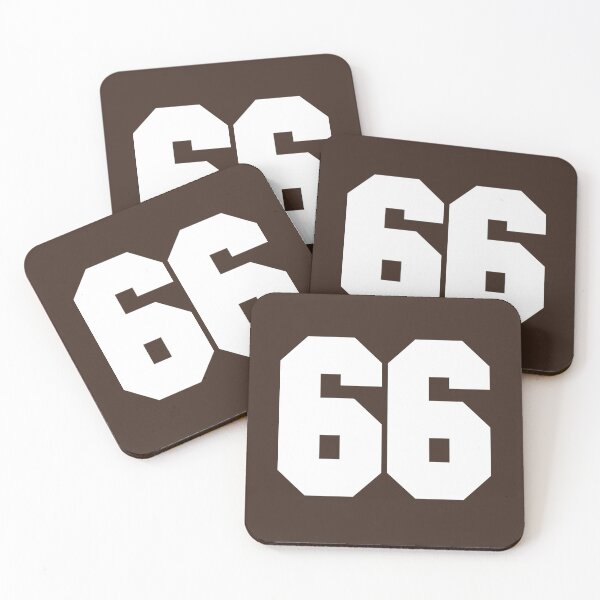 Item preview, 66 Number Cleveland Sports Sixty-Six Brown Jersey designed and sold by HelloFromAja.