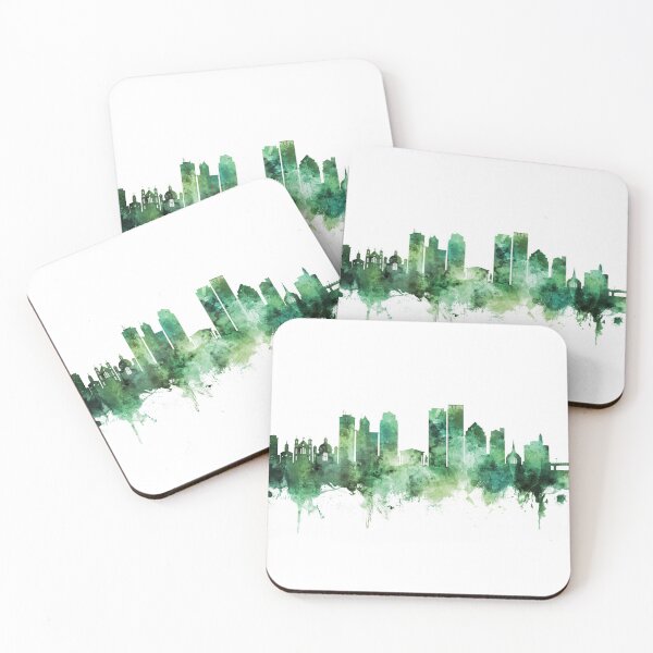 Artikelvorschau, Dayton Ohio Skyline entworfen und verkauft von ArtPrints.