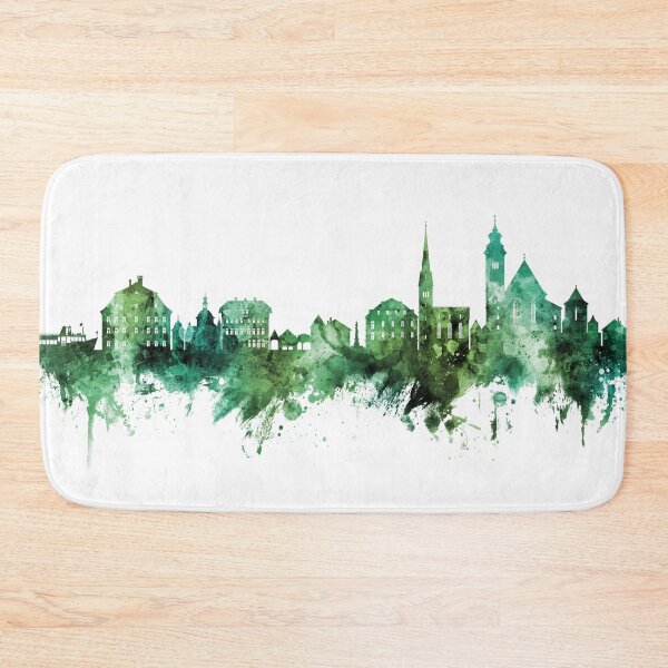 Item preview, Hallstatt Austria Skyline designed and sold by ArtPrints.