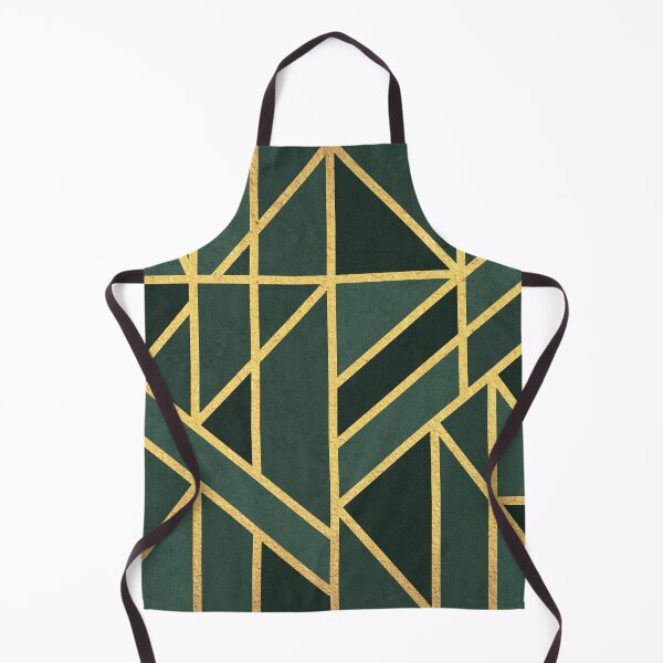 Item preview, green textured geometric shapes designed and sold by Pattern Girl.