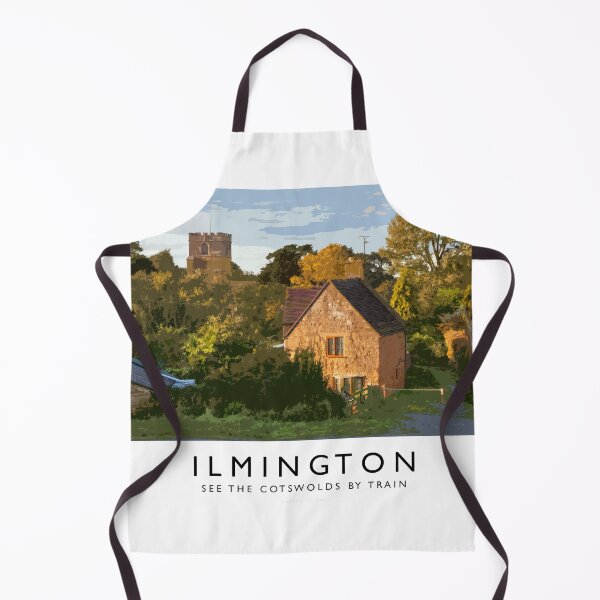 Item preview, Ilmington (Railway Poster) designed and sold by andrewroland.