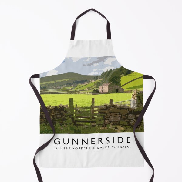 Item preview, Gunnerside (Railway Poster) designed and sold by andrewroland.