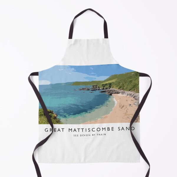Item preview, Great Mattiscombe Sand (Railway Poster) designed and sold by andrewroland.