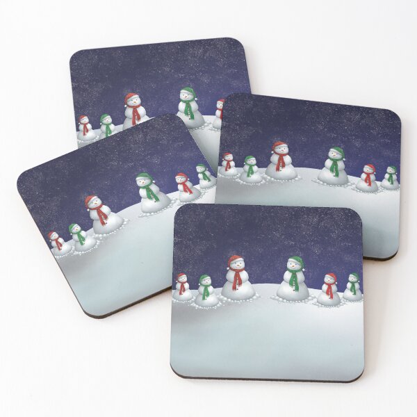 Item preview, Snowman Parade designed and sold by QuirkyTales.