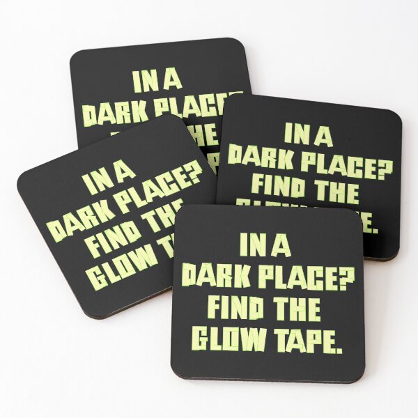 Item preview, In A Dark Place? Find The Glow Tape. designed and sold by KiannasMind.