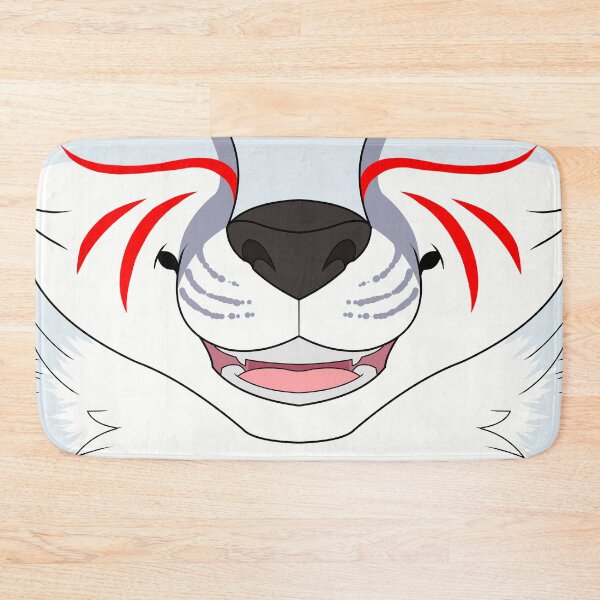 Item preview, Silver Kitsune Face designed and sold by KeishaMaKainn.