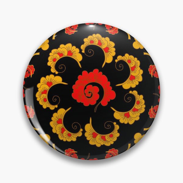 Item preview, khokhloma Abstract Hand-Drawn Floral designed and sold by Aleks96.