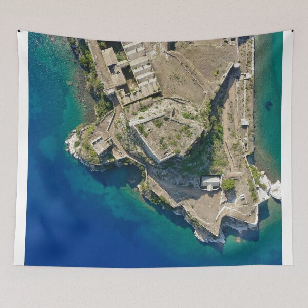 Item preview, Old Fortress of Corfu Kerkira from above designed and sold by DRONY.