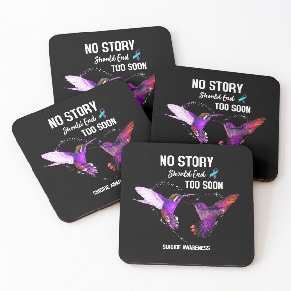 Item preview, Best Suicide Awareness Survivor Slogan Birthday Shirt Hummingbirds Ribbon Awareness T Shirt designed and sold by tuanitus.