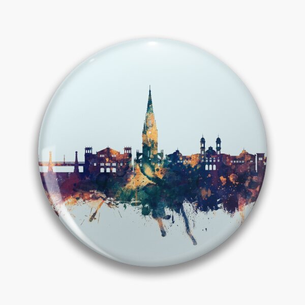 Item preview, San Sebastian Spain Skyline designed and sold by ArtPrints.