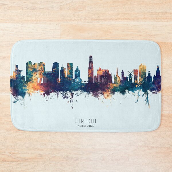 Item preview, Utrecht The Netherlands Skyline designed and sold by ArtPrints.