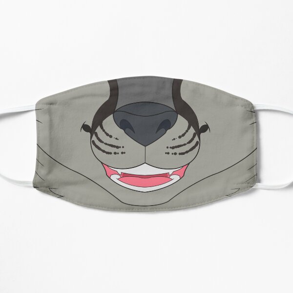 Grey Fox Face Mask