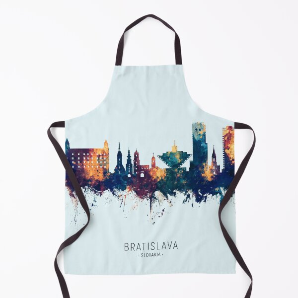 Item preview, Bratislava Slovakia Skyline designed and sold by ArtPrints.