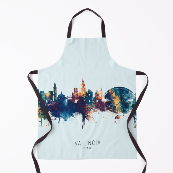 Item preview, Valencia Spain Skyline designed and sold by ArtPrints.