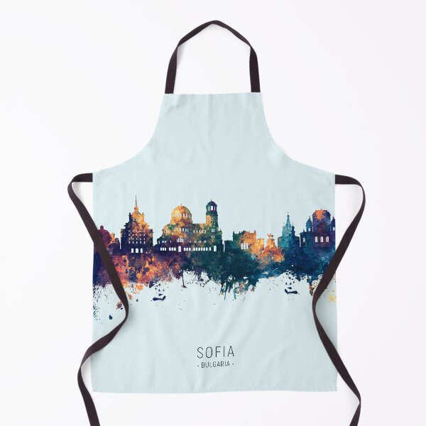 Item preview, Sofia Bulgaria Skyline designed and sold by ArtPrints.
