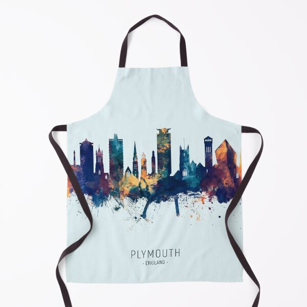 Item preview, Plymouth England Skyline designed and sold by ArtPrints.